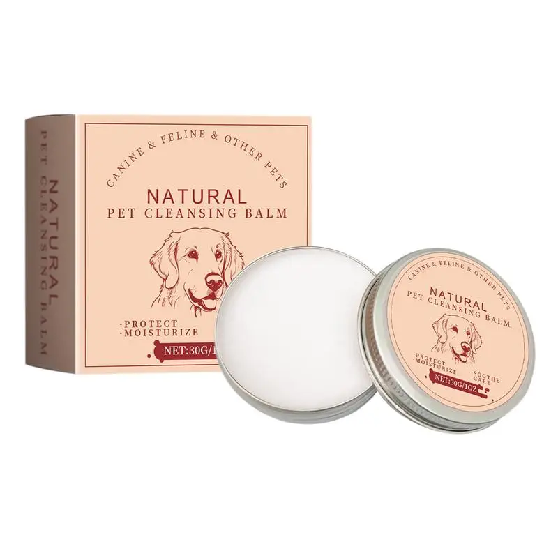 Pet Tear Stain Remover Balm Restores Sparkling Eyes Cream Non-Irritating Balm Effective 30g Natural Balm For Relieve Eyes