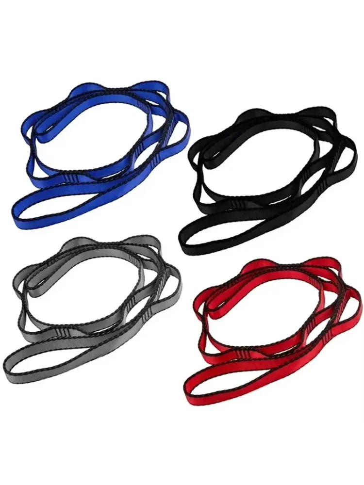 Hanging Rope Climbing Rope Chrysanthemum Yoga Stretch Belt Extender Strap Rope for Aerial Yoga Hammock Swing Flying Anti-Gravity