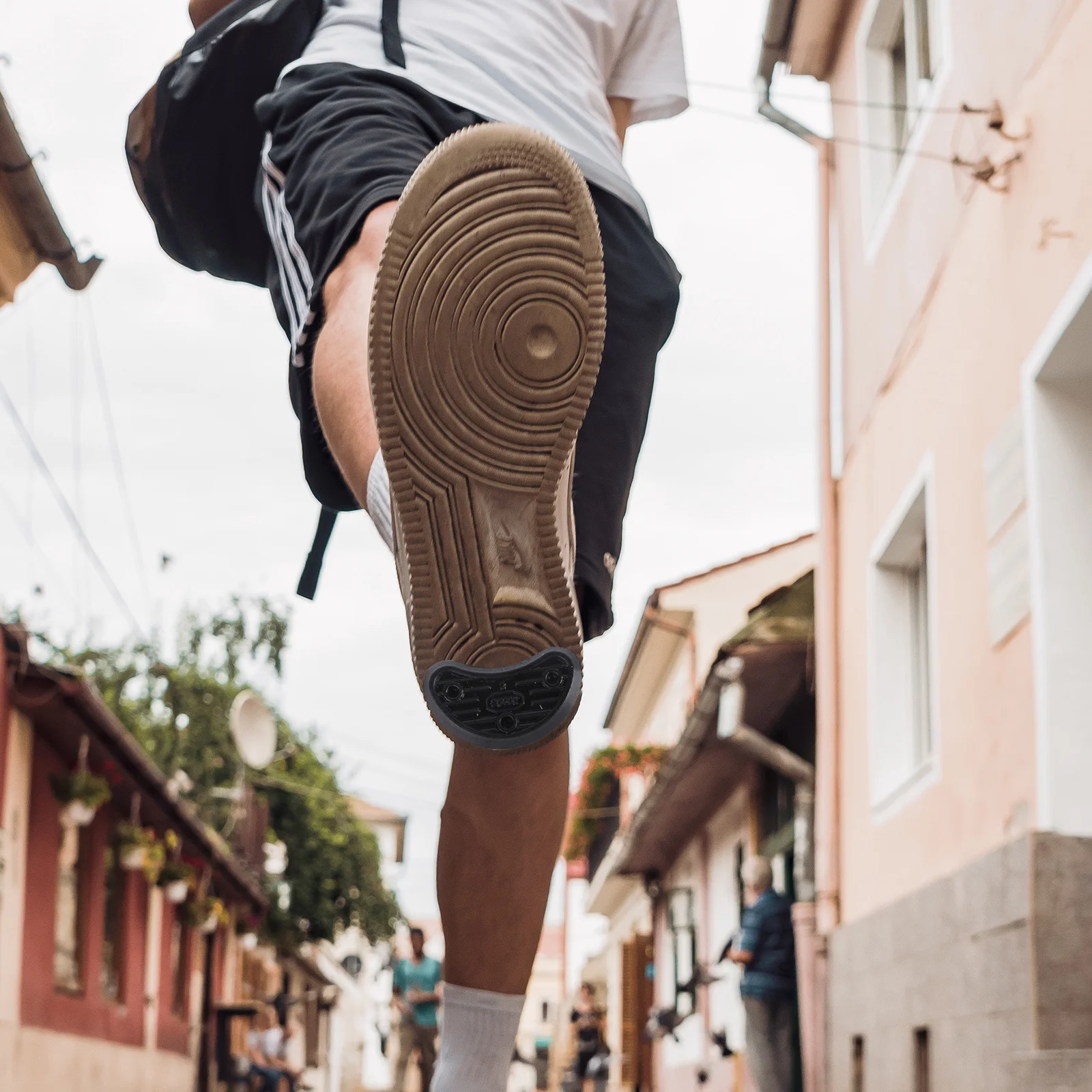 10Pairs Anti-Slip Shoe Grips Long-Lasting Sole Protector Reusable Heel Sticker for Enhanced Traction in Wet Conditions