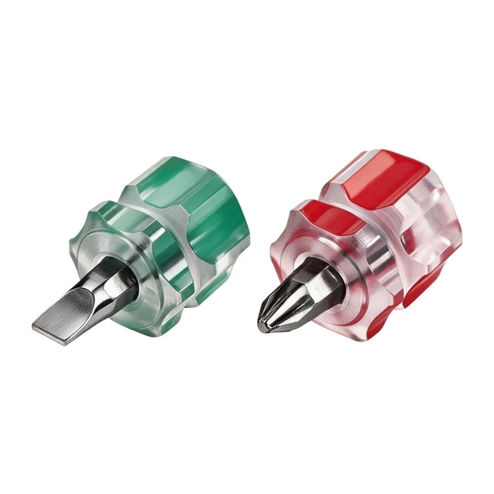 New Screwdriver Kit Set Mini Small Portable Radish Head Screw Driver Transparent Handle Repair Hand Tools Precision Car Repair