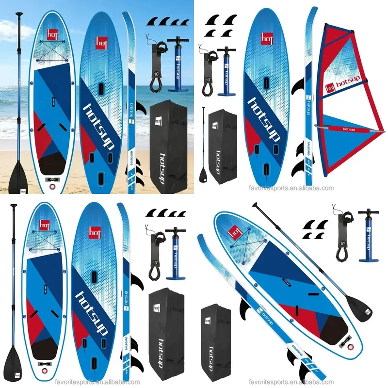 Wholesale Customizable Inflatable Stand Up Paddle Board - 2025 High Quality Design for Windsurfing & Paddling