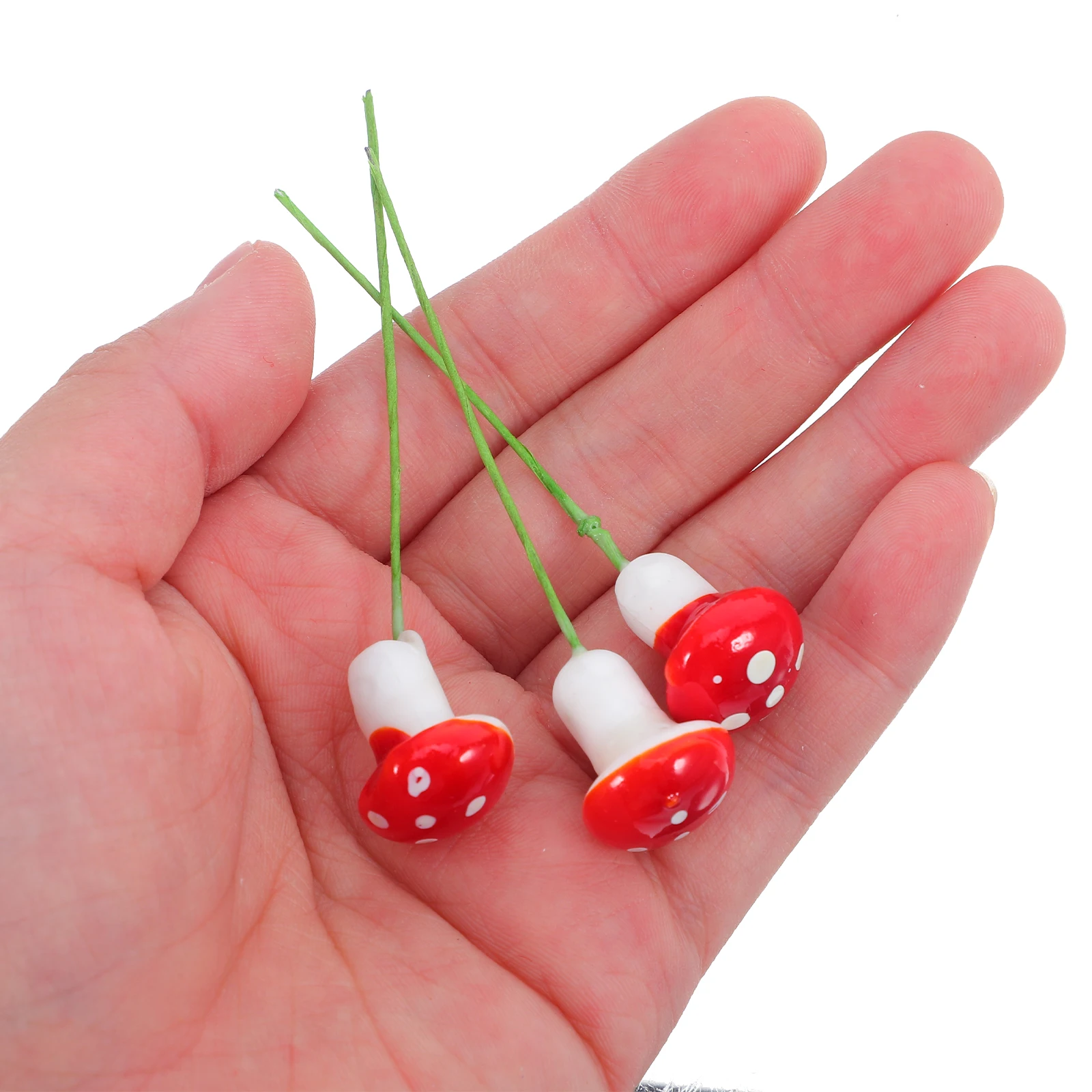 

10pcs mini Garden Flower Pot Bonsai Micro Landscape Decorations Bonsai Decorations For Diy Party Home Plant Decor Red
