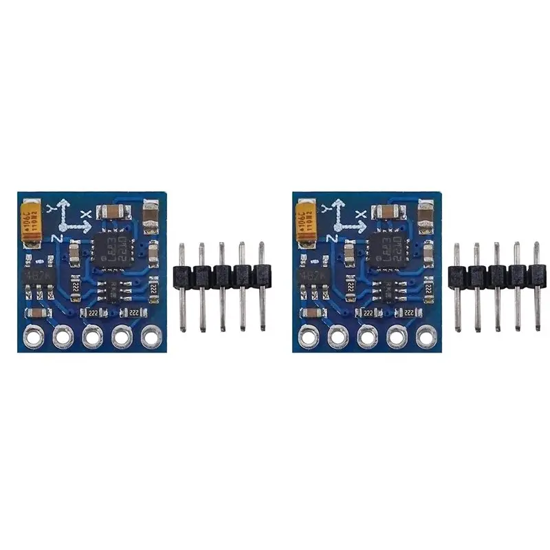 

24-Hour Delivery 2X GY-271 HMC5883L Three 3 Triple Magnetic Field Compass Magnetometer Sensor Module For IIC Board 3V-5V