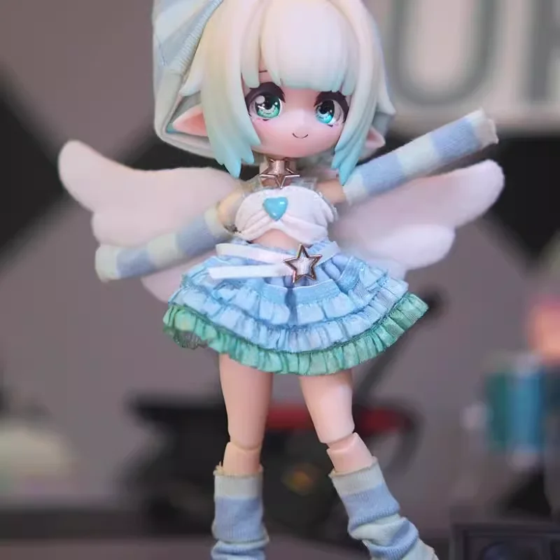 Ufdoll ตุ๊กตาขยับแขนขาได้ Doremi วงดนตรีชุด1/12 BJD อะนิเมะที่สามารถเคลื่อนย้ายได้โมเดลน่ารักของเล่นของขวัญวันเกิดสำหรับเด็กผู้หญิง