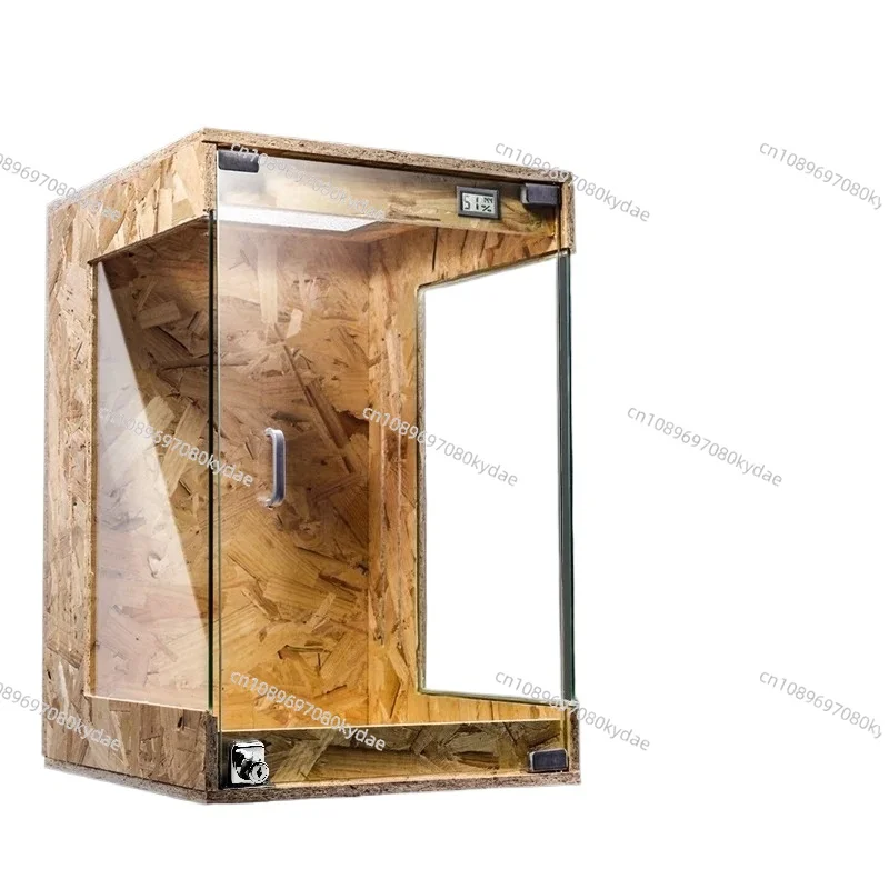 

‌Reptile Terrarium with Rain System - Glass Enclosure for Chameleons & Lizards Climber Cage for Sugar Gliders Heated Vivarium