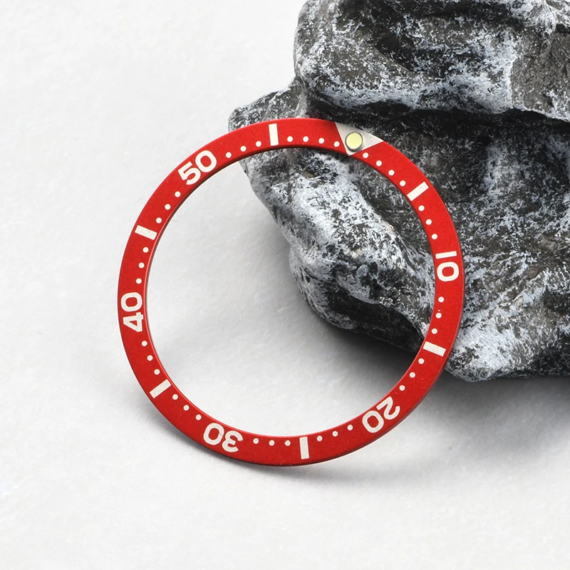 

Bezel Insert 31.5-38mm C3 luminous Hardened Aluminium for NH35A/36A watch Movement Dive Watch Automatic Watch