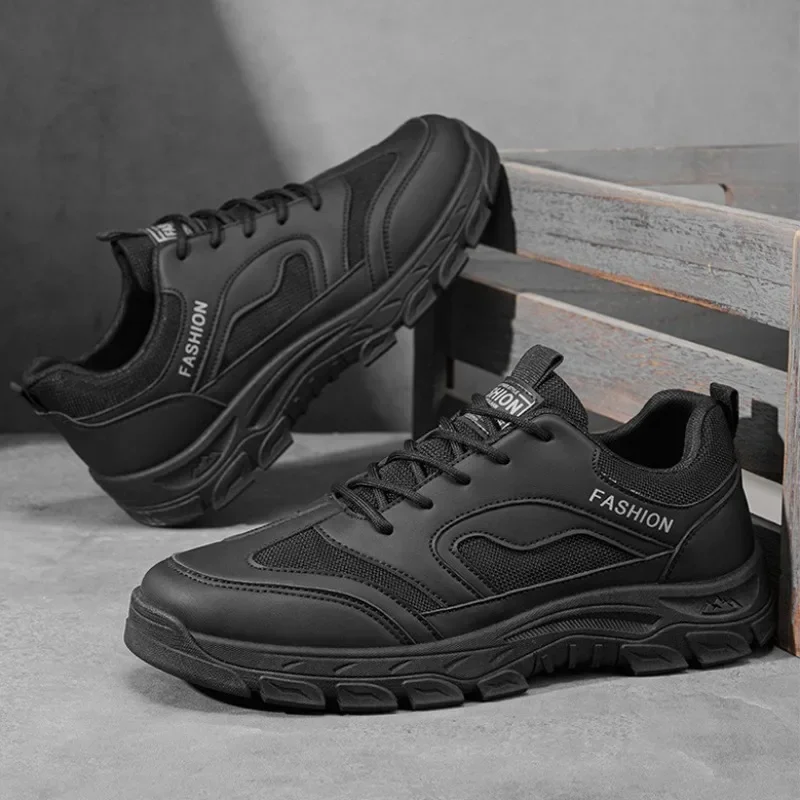Autumn Men's Sneakers Men's Sports Running Shoes Mountain Climbing Shoes for Man Outdoor Anti-slip Wear-resistant Hiking Shoes