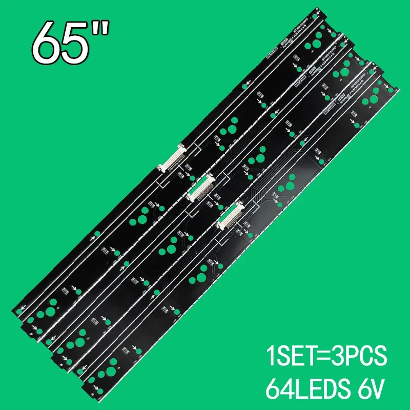 New 3pcs LED KD-65X9000C KD-65X9005C XBR-65X900C KD65X9000C KD65X9005C XBR65X900C YD5S650HTG01 LS1 NLAW50351 5041402-312-0195