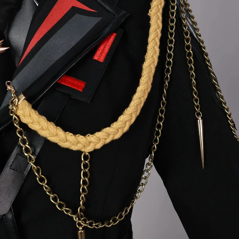 Love and Deepspace Caleb Costume Cosplay Colonnello Uniforme femminile Eroine Halloween Party Donna Carnevale Outfit