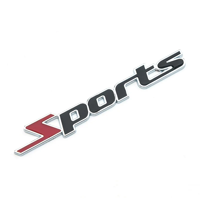 

Car Sticker Fashion 3D Metal Sport Logo Car Truck Decor Pattern Badge Universal Sticker New Hot Boutique Car Accessories