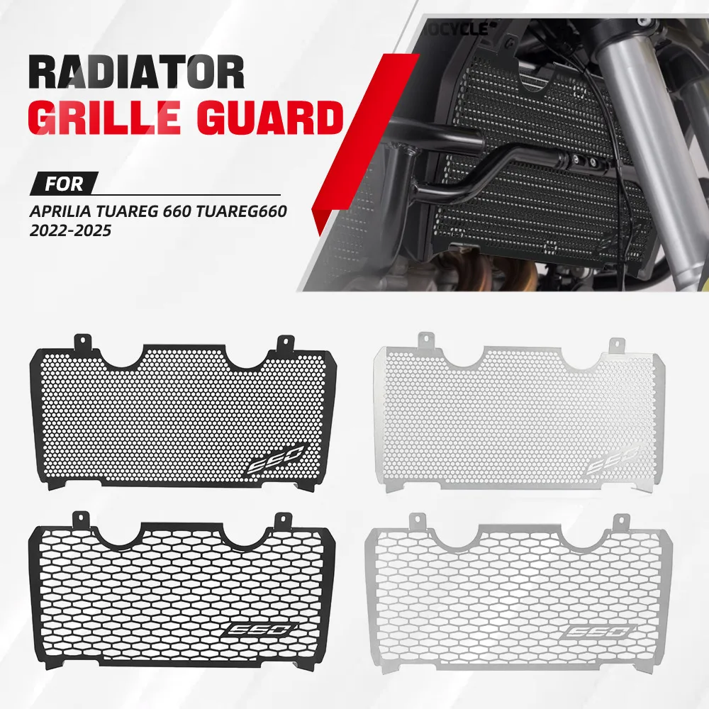 Radiator Grille Guard Cover Water Tank Protecter For Aprilia Tuareg 660 Tuareg660 2022-2023-2024-2025 Motorcycle CNC Accessories