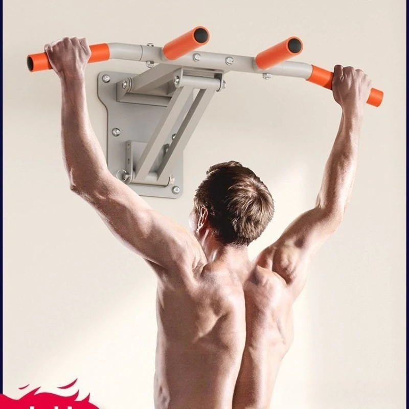 Pull Up Indoor Punching Fixed Wall Single and Double Bars Sandbag Holder Portable Fitness Equipment Horizontal Bar Body Building
