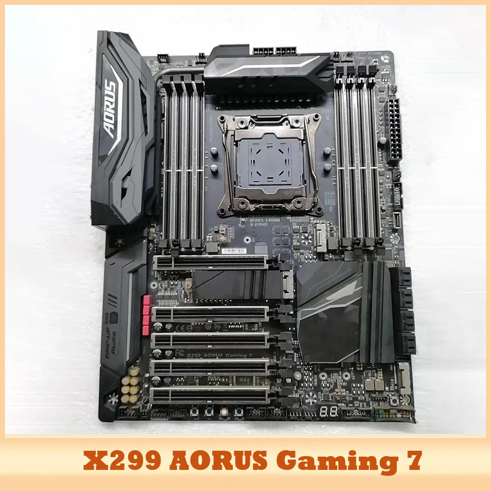 X299 AORUS Gaming 7 For Gig-abyte DDR4 LGA2066 ATX 256GB Support Core X-Series Processors Motherboard