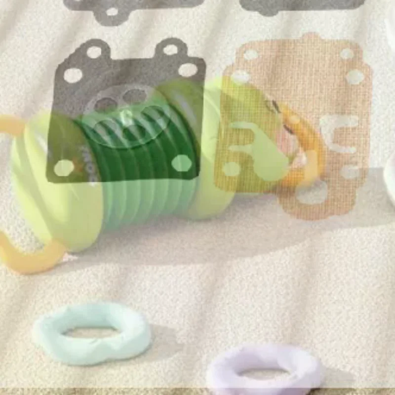 Baby Frog Accordion Sensory Toy Soft Sound Textured Surface For Toddlers Multi-Sensory Early Development Play