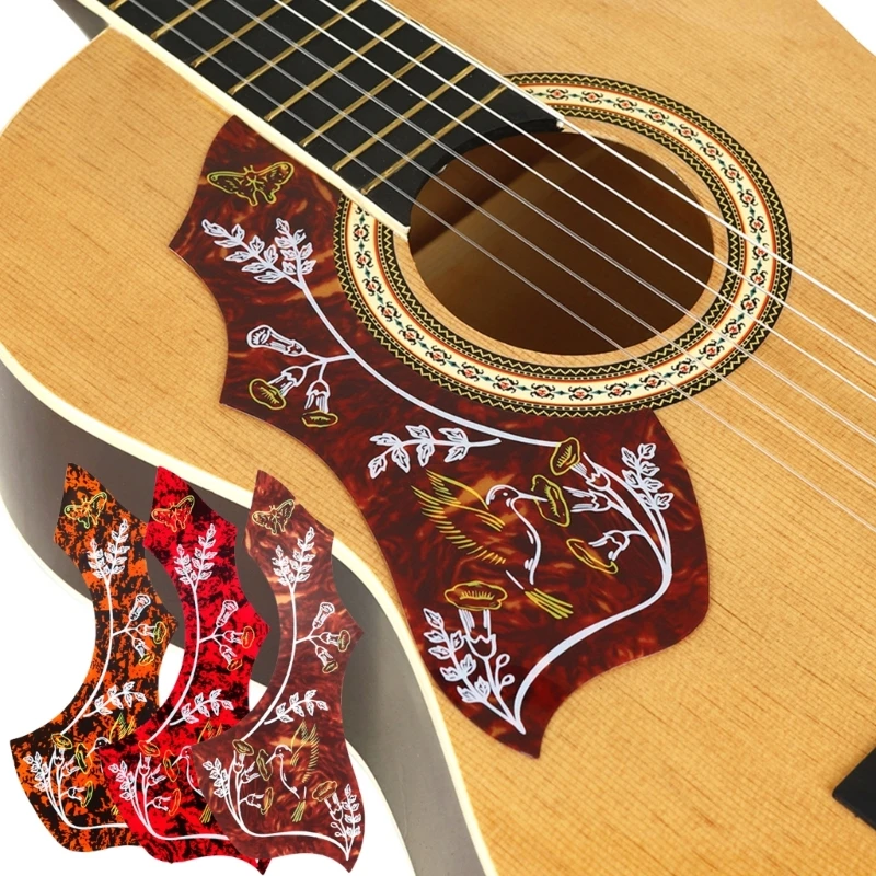 Acoustic Guitar Pickguards Thickened Self Adhensive Acoustic Profession Guitar Replacement Part Pickguards Scratch Plate