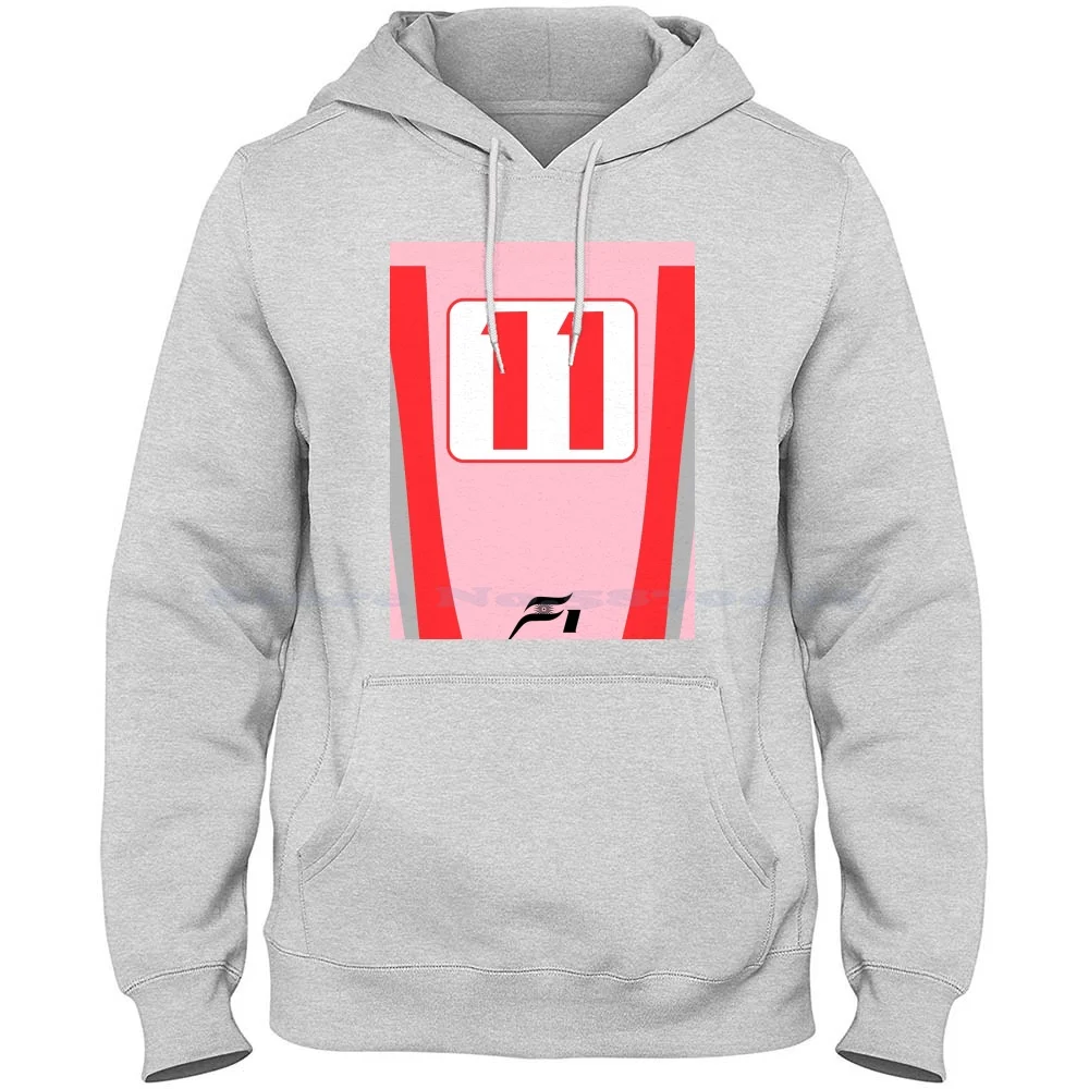 Czech Perez Pink 100% Cotton Hoodie Force India Czech Perez Mexico Mexican Sergio Perez Force Racing India India 2018