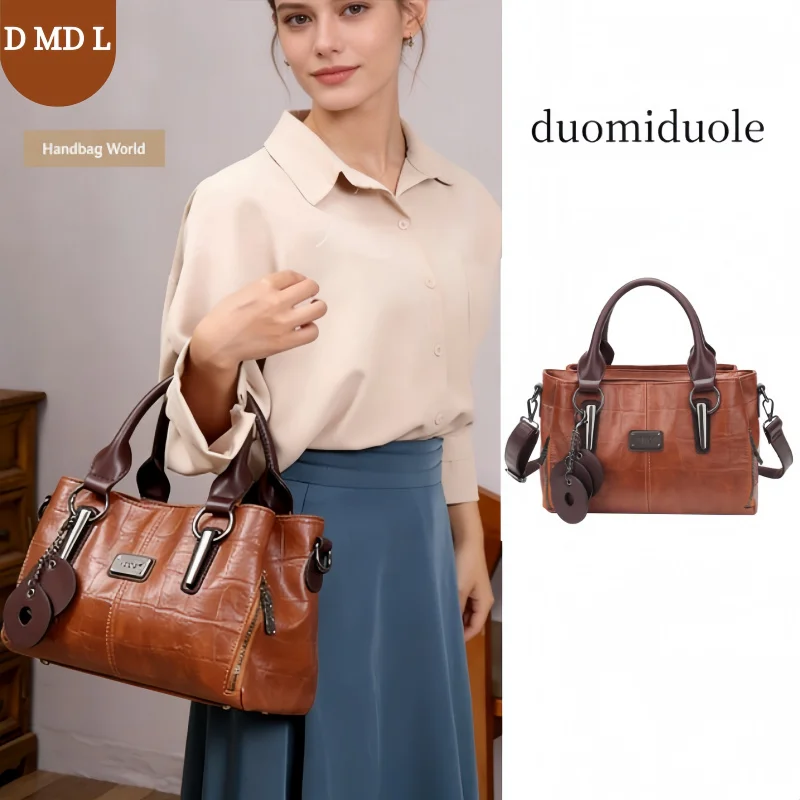 

Новогодняя дизайнерская сумка для женщин, винтажная сумка через плечо, роскошная кожаная сумка-тоут