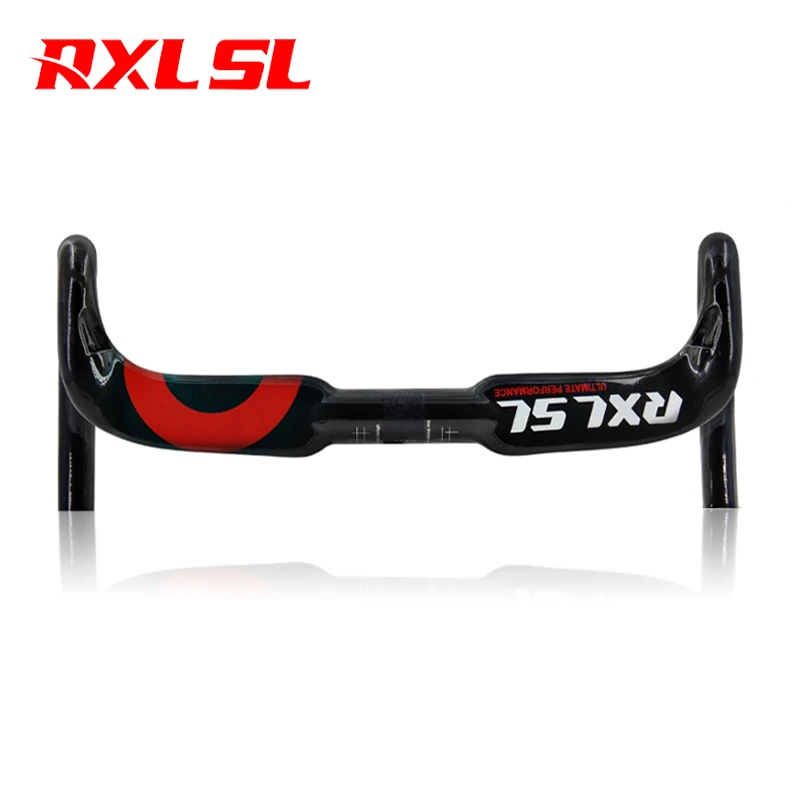 RXL SL Road Bike Drop Handlebar 31.8mm Carbon Racing Bicycle Bar 400/420/440 Internal Routing Aero Handlebar For Road Bike