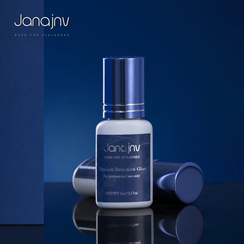 

Janajnv Private Label Custom Wholesale 0.5 Second Hypoallergenic Waterproof Adhesive Extension Lash Glue