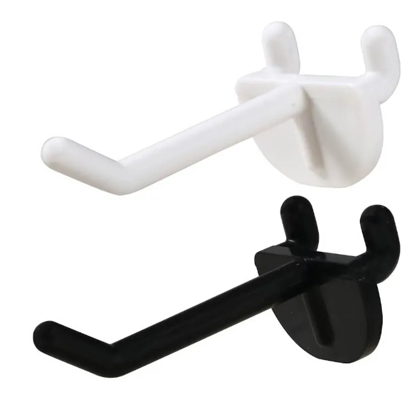 6pcs Pegboard Hook Pegboard Accessories Pegboard Organizer Kit Garage Organization Plastic Hook Garage Office Kitchen Store