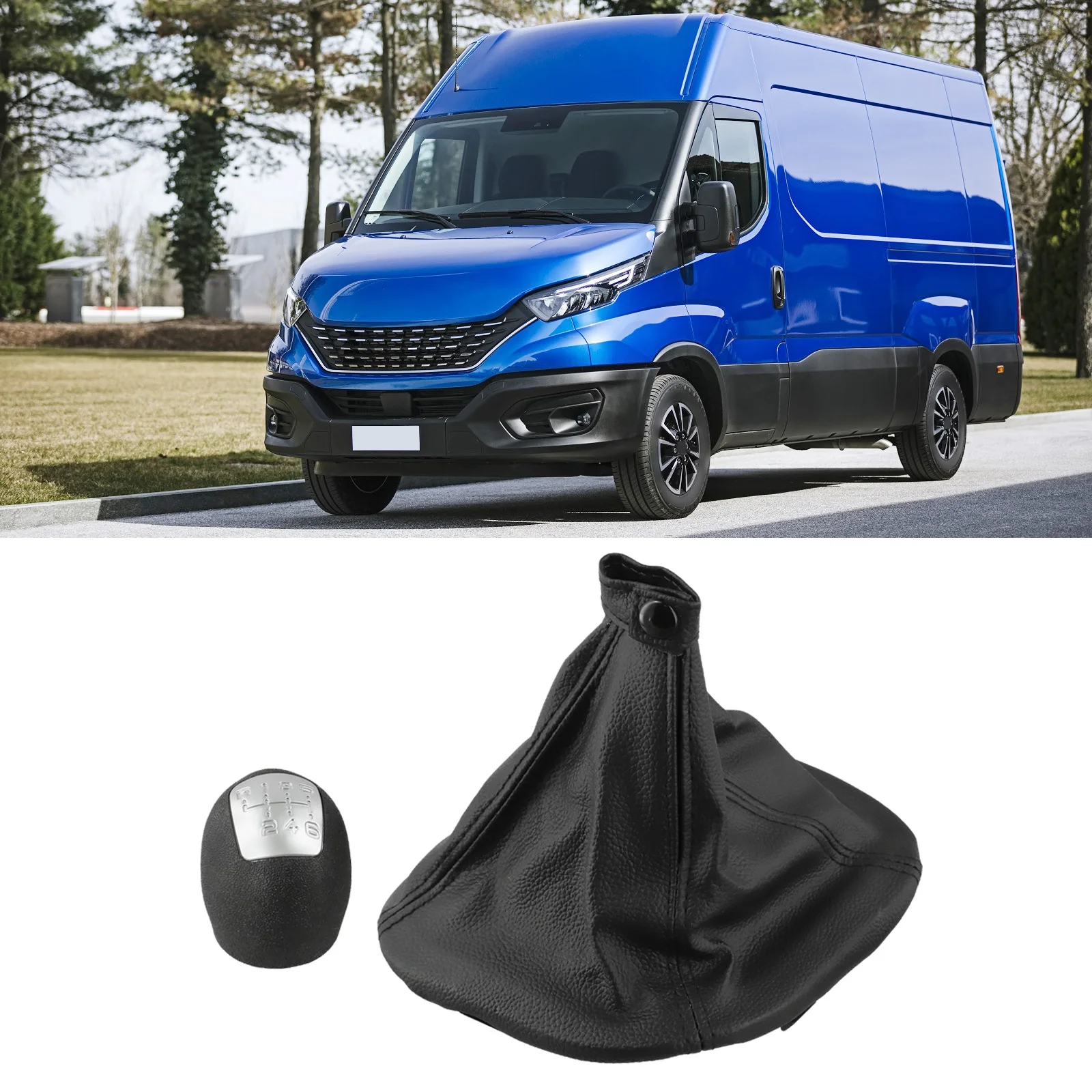 لـ Iveco لمقبض ناقل الحركة اليومي ومجموعة أغطية أحذية الجراب المصممة لمركبات محرك اليد اليسرى من 2006 إلى 2011