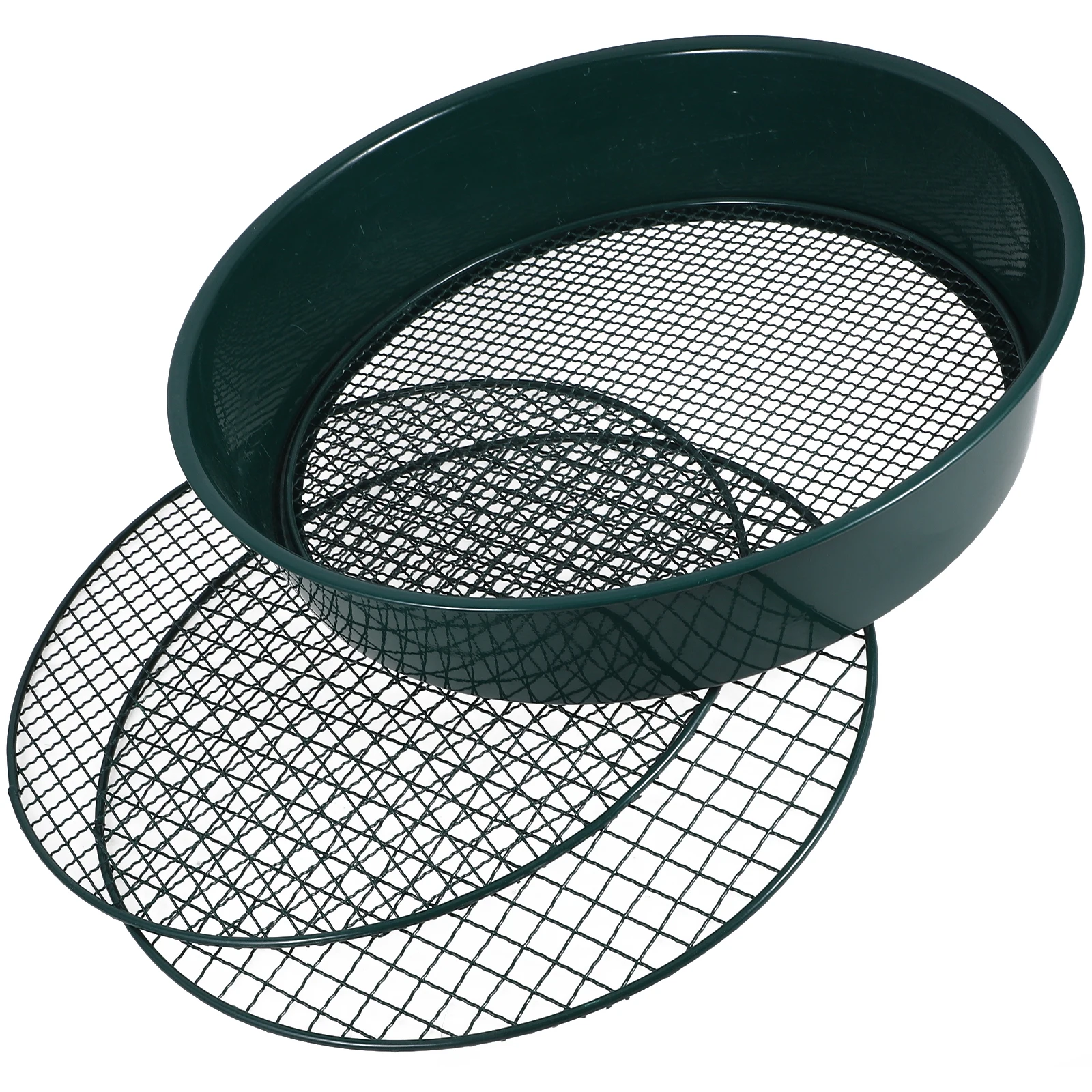 

Metal Durable Soil Mesh Sieves Iron Sieve Garden S Screening Mesh Wire Screens Interchangeable Soil Compost Tool