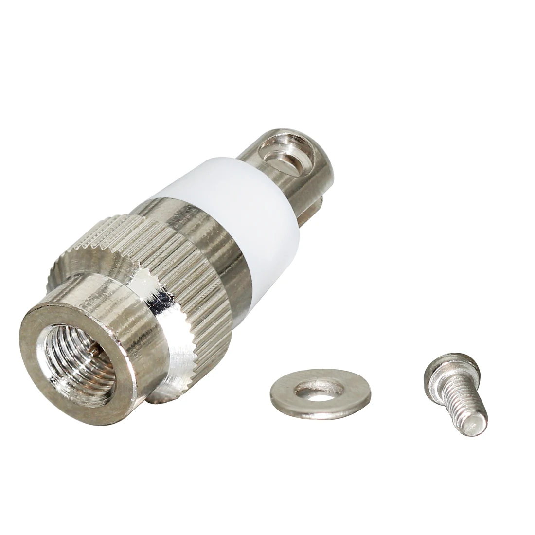 1pc SMA Male Plug RF Coax Connector with Screw Swivel Nickelplated For Telescopic Antenna Socket