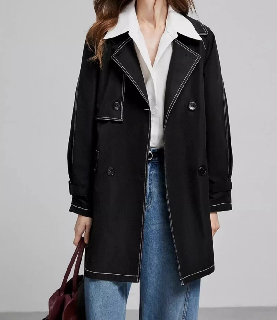 

SuperAen модный полосатый блейзер в европейском и американском стиле для женщин, свободные куртки с индивидуальным лоскутным дизайном