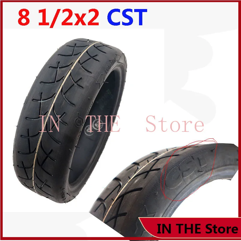 Upgraded CST For Xiaomi Mijia M365 Scooter Tires 8 1/2x2 Electric  Inflation Tyres Camera Durable Replacement Inner Tube