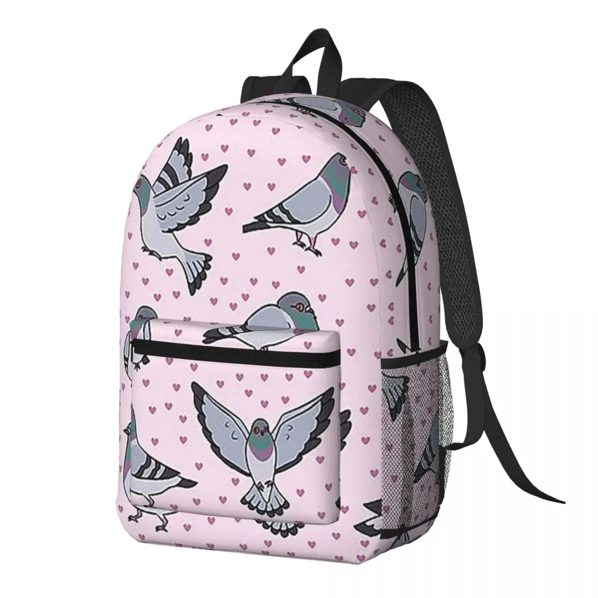 

Cute Cartoon Pigeons Pack Backpack Daypack Large Capacity Boys Girls BookBag School Bag Shoulder Bags for Men Women