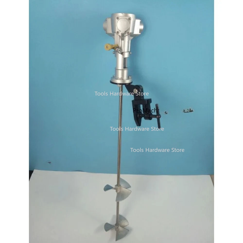 50 Gallons Horizontal Plate Type Pneumatic Mixer Chemical Stirring Explosion-proof Paint Coating Blasting Mixer