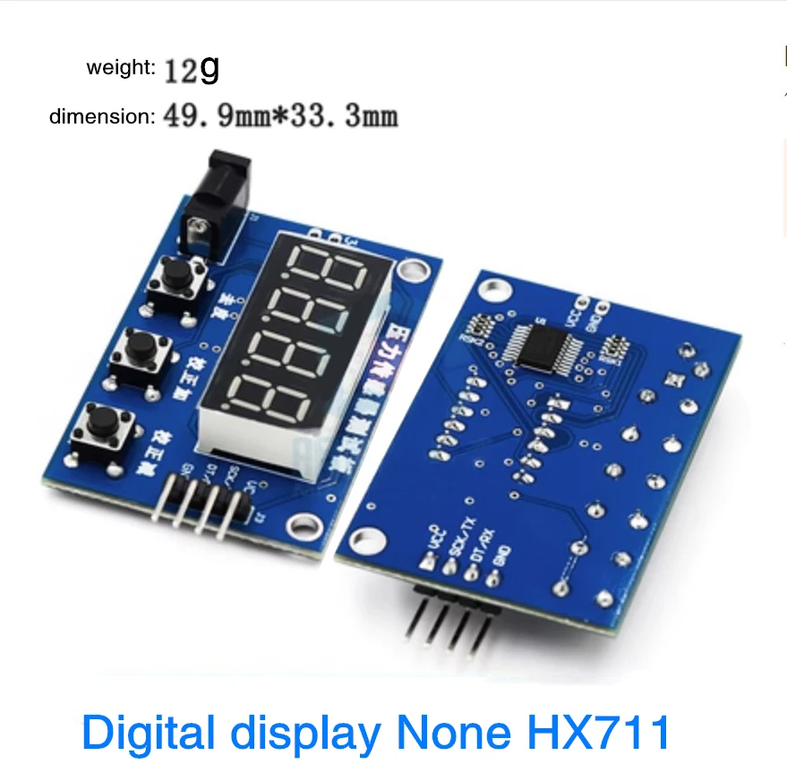 HX711 Weighing module series 24-bit precision AD module pressure sensor weighing electronic scale module Blue