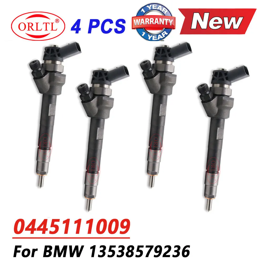 

4 шт. 0445111009 НОВЫЙ дизельный инжектор Common Rail 0445110743 0445110814 0 445 111 009 0445 110 814 для BMW 13538579236