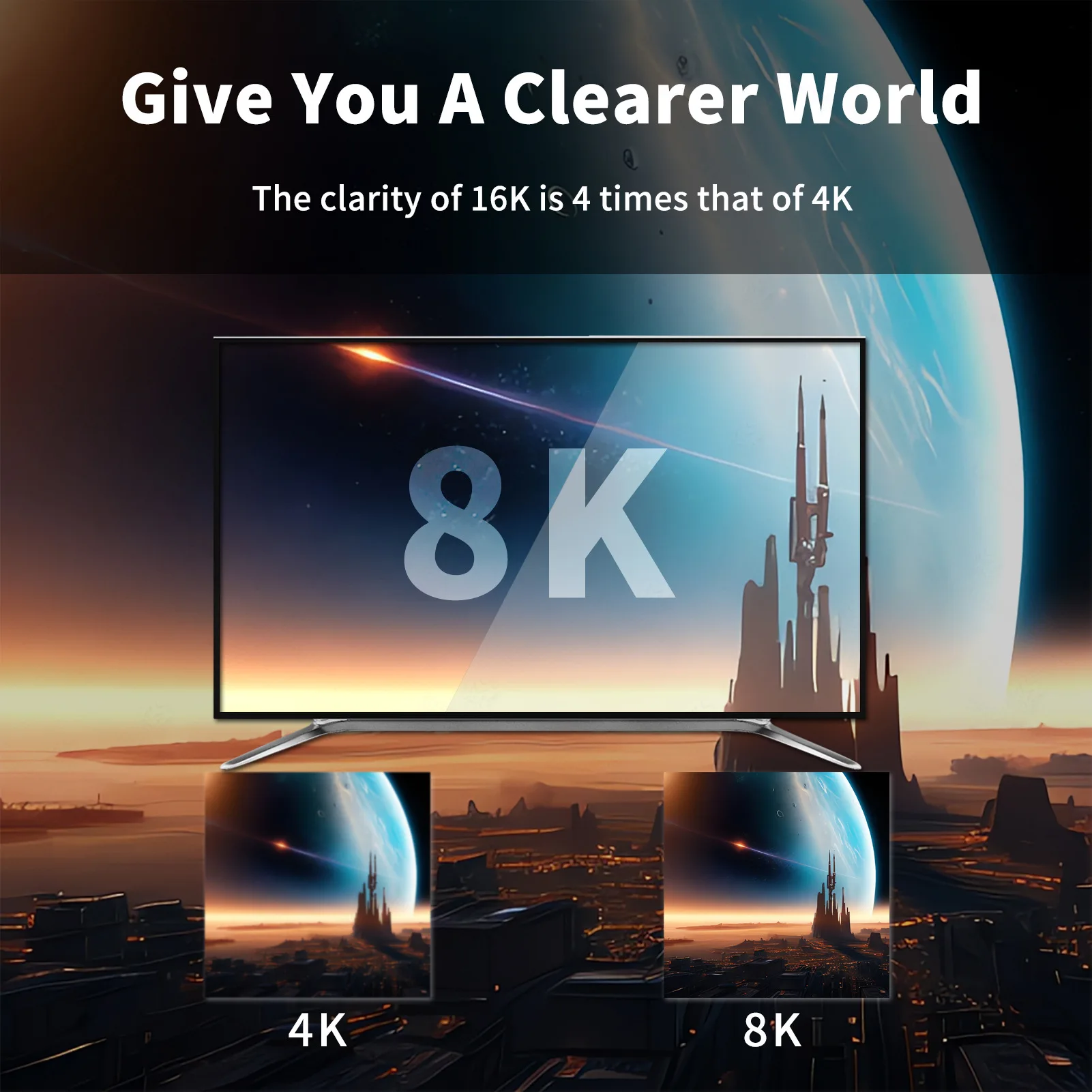 Cavo DisplayPort DP1.4 8K @ 60Hz 4K @ 144Hz 1080P @ 240Hz supporto HBR3 32.4Gbps HDCP 2.2 HDR cavo porta Display per Monitor da gioco per PC