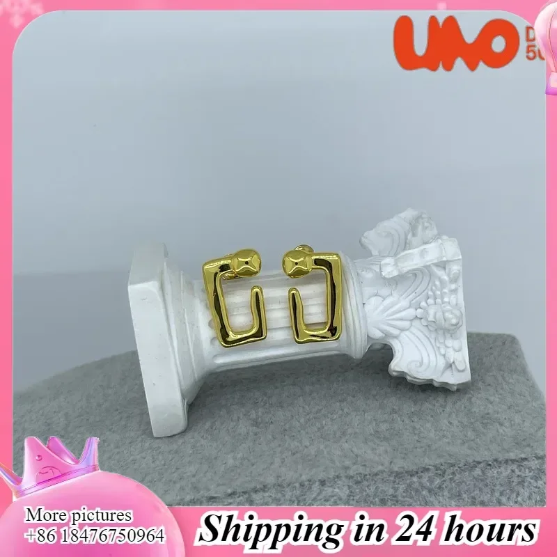 

2024 Original Model Making Spain UNOde50 Jewelry Fashion Simple Charm Earrings Women Romantic Festival Gift