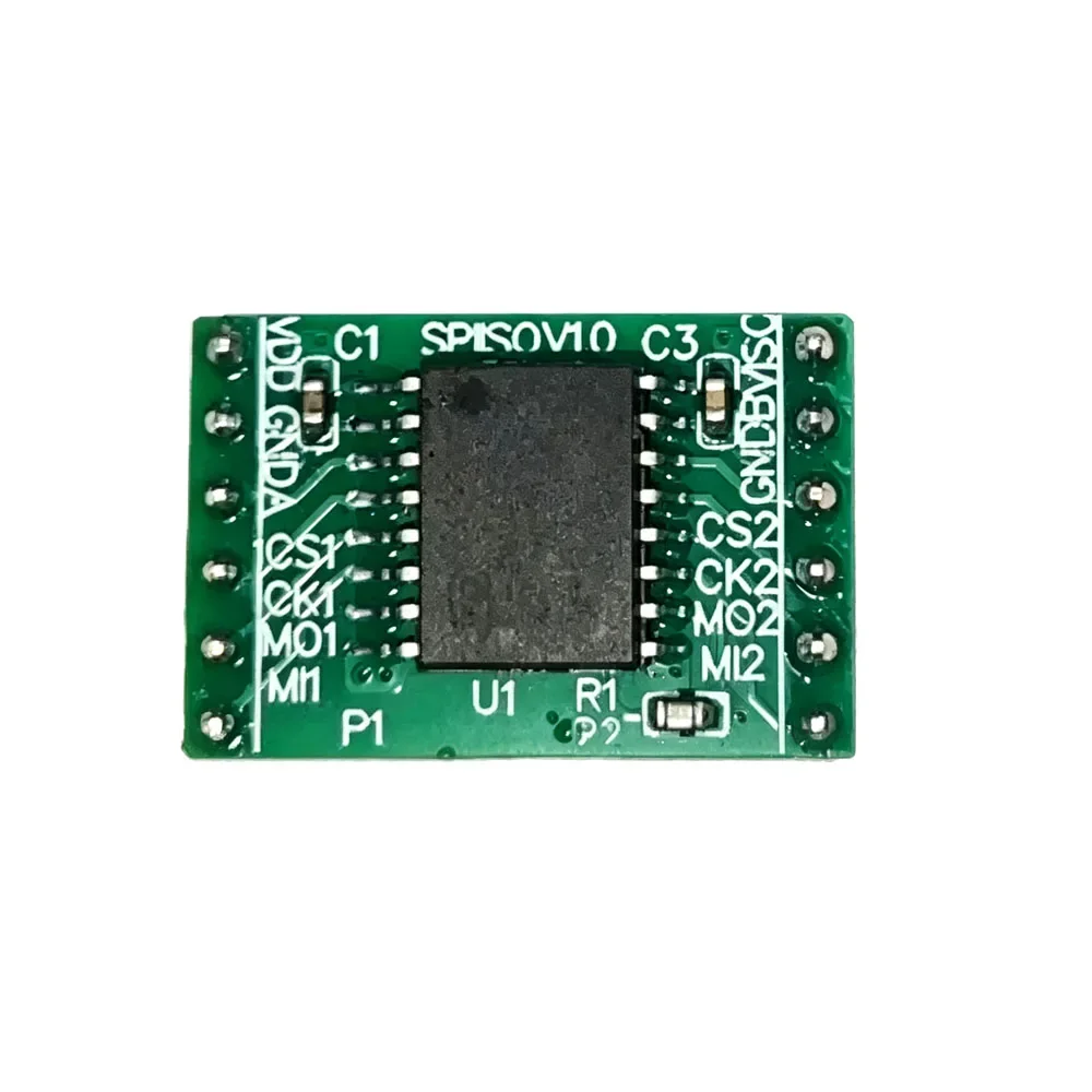 Isolated SPI Module with Integrated DC-DC Power Supply 3.3V 5V Digital Isolator 100Mbps High Speed