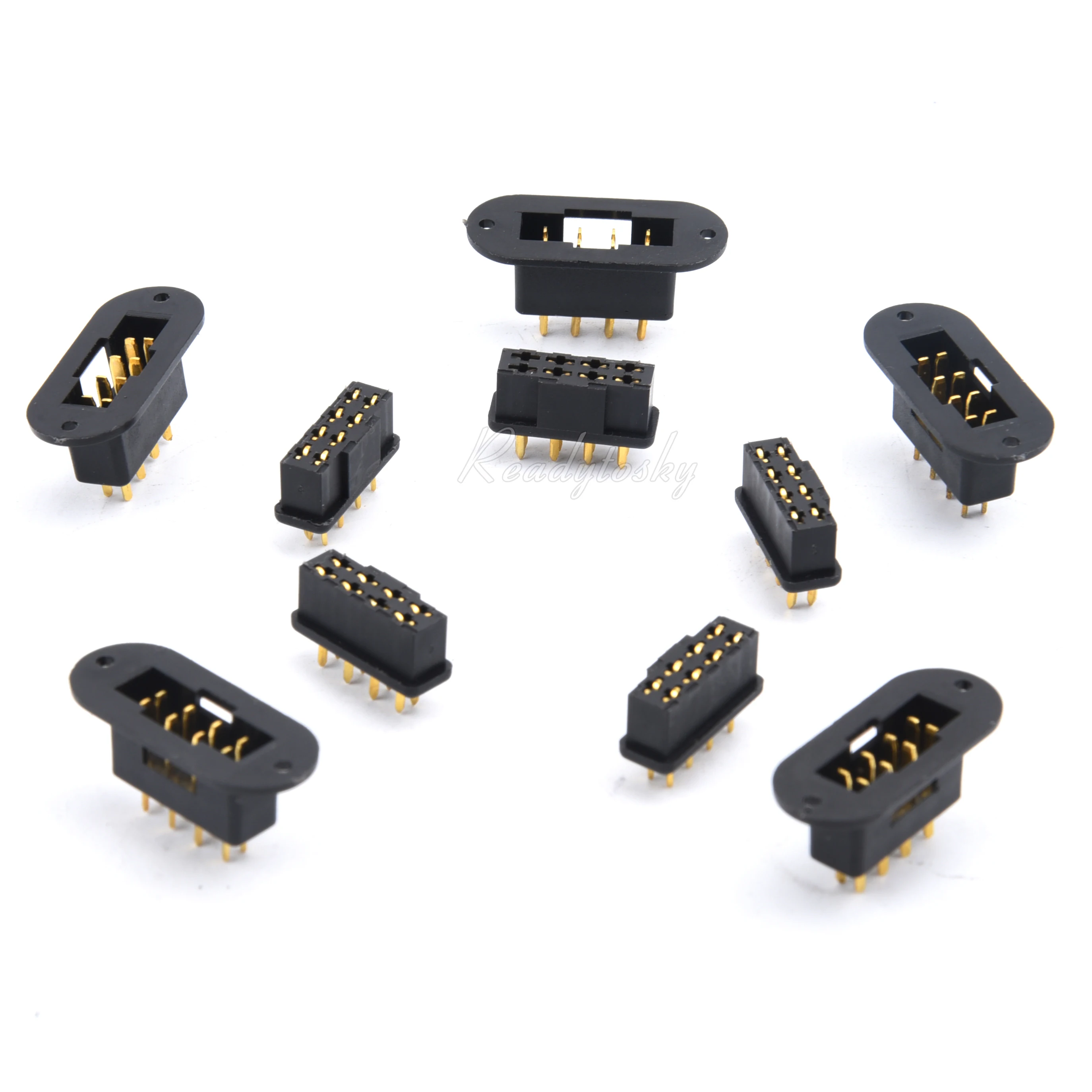 5/10 Pairs MPX 8 Core Connector Male & Female Multiplex 8 Pin Plug for Signal Transmission & Low Current Drive Connecting