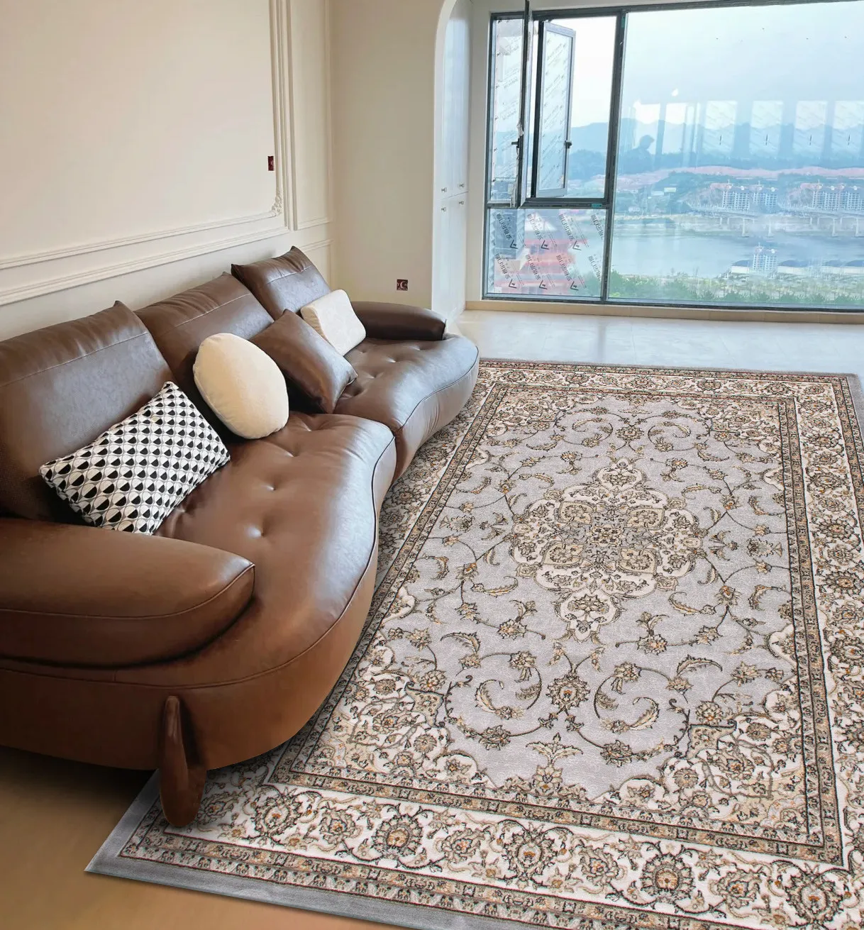 Muti-size Retro Carpet for Living Room Persian Boho Decor for Room Balcony Rug Large Luxury Bed Room Decoration Home Mat Bedside