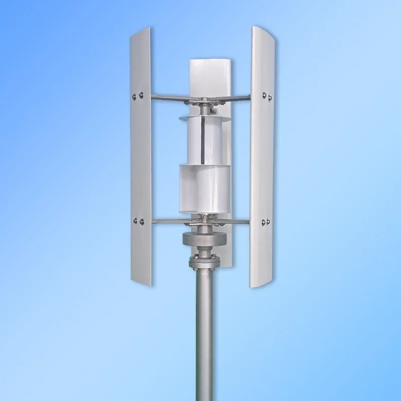 

HS310 three-leaf wind turbine breeze start vertical axis magnetic levitation 100W200W12v24V48V