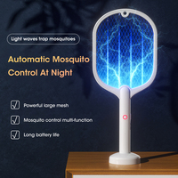 Electric Mosquito Swatter UV Light Lamp Insect Killer USB Household Mosquito Killer for Home Bedroom Room Use