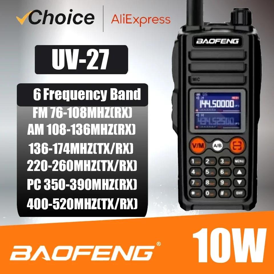 Baofeng Официальный магазин 2024 Новинка UV 27 Ham 999CH рации