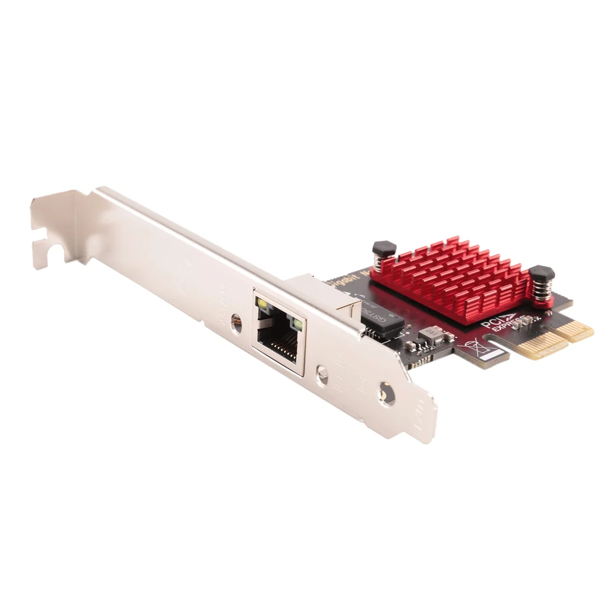 Placa de rede pcie, 10/100/1000mbps, placa de rede com fio rj45