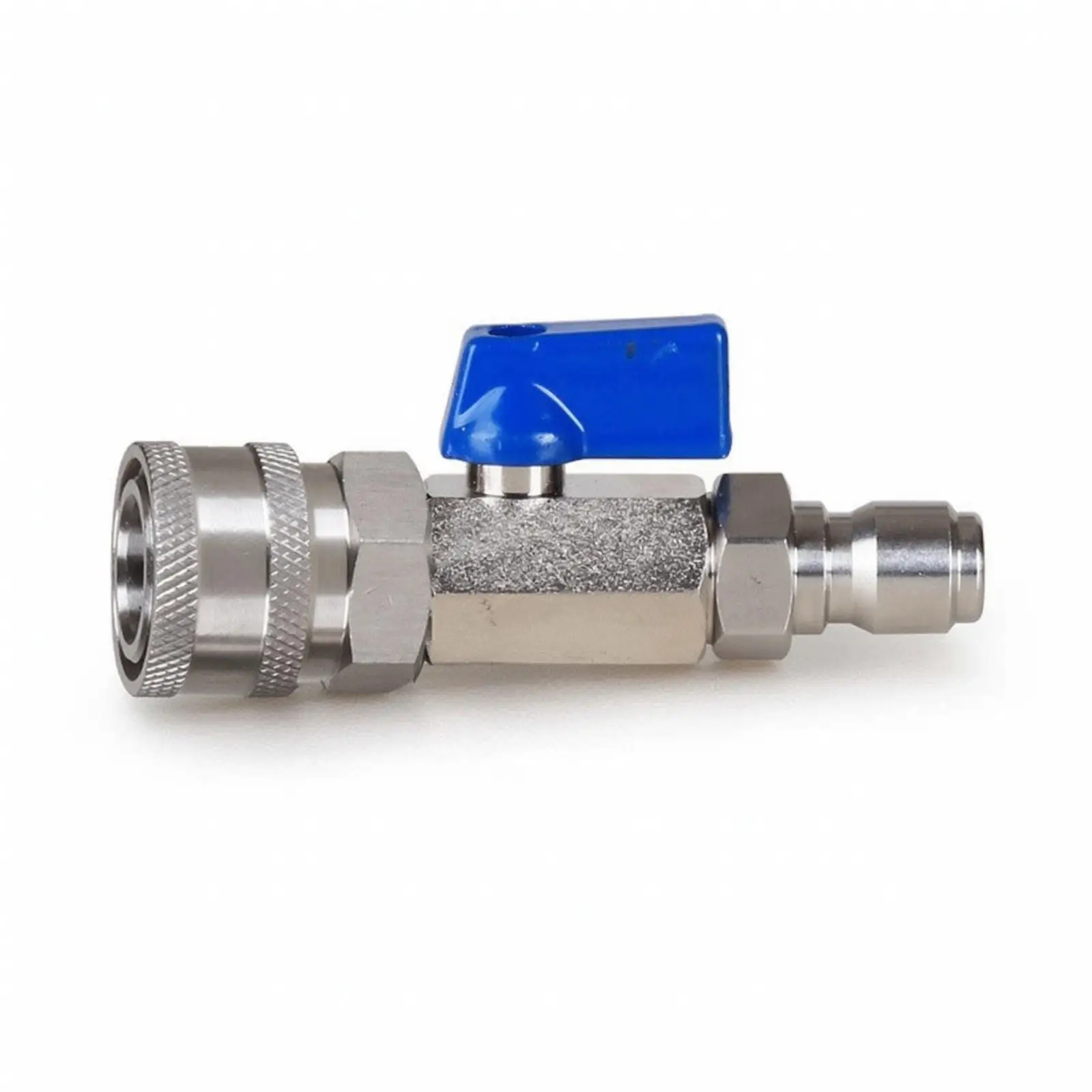 Heavy Duty Car Wash Valve 3 8 Quick Coupling Hose Adapter Inline Ball Switch for Pressure Washer Use
