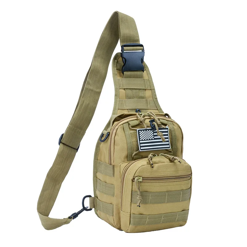 

511 Small Army Bag Camo Oxford crossspan shoulder Bag Men's crossbody Bag Sports Outdoor Tactical Chest Bag Sports casual crossb