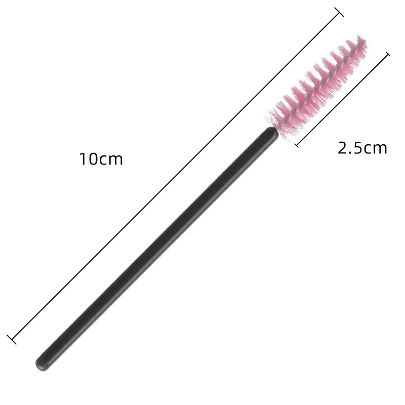 Brosses à cils jetables, baguettes, applicateur pour Extension de cils, outil de maquillage, vente en gros, 50/500 pièces