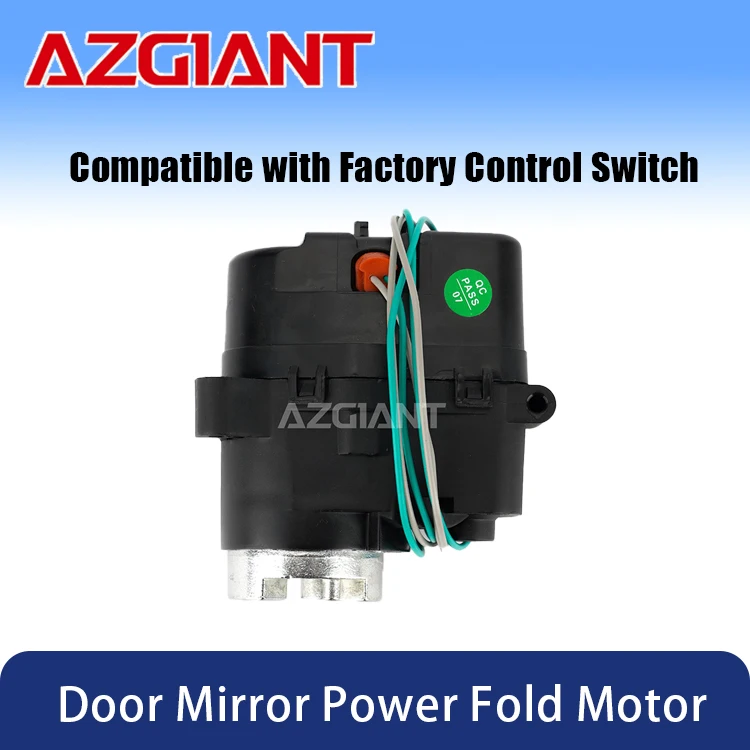 AZGIANT Car Rearview Mirror Fold Motor Assembly For Toyota Vitz Yaris Ativ KSP130 NCP130 XP150 Left/Right Side Car Mirror tools