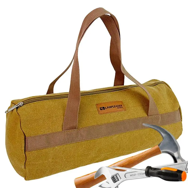 Camping Tools Portable Organizer Bag Ground Nails Tote Bags Floor Nail Canvas Stake Storage Bag Hammer Organizer Tent Pegs Case