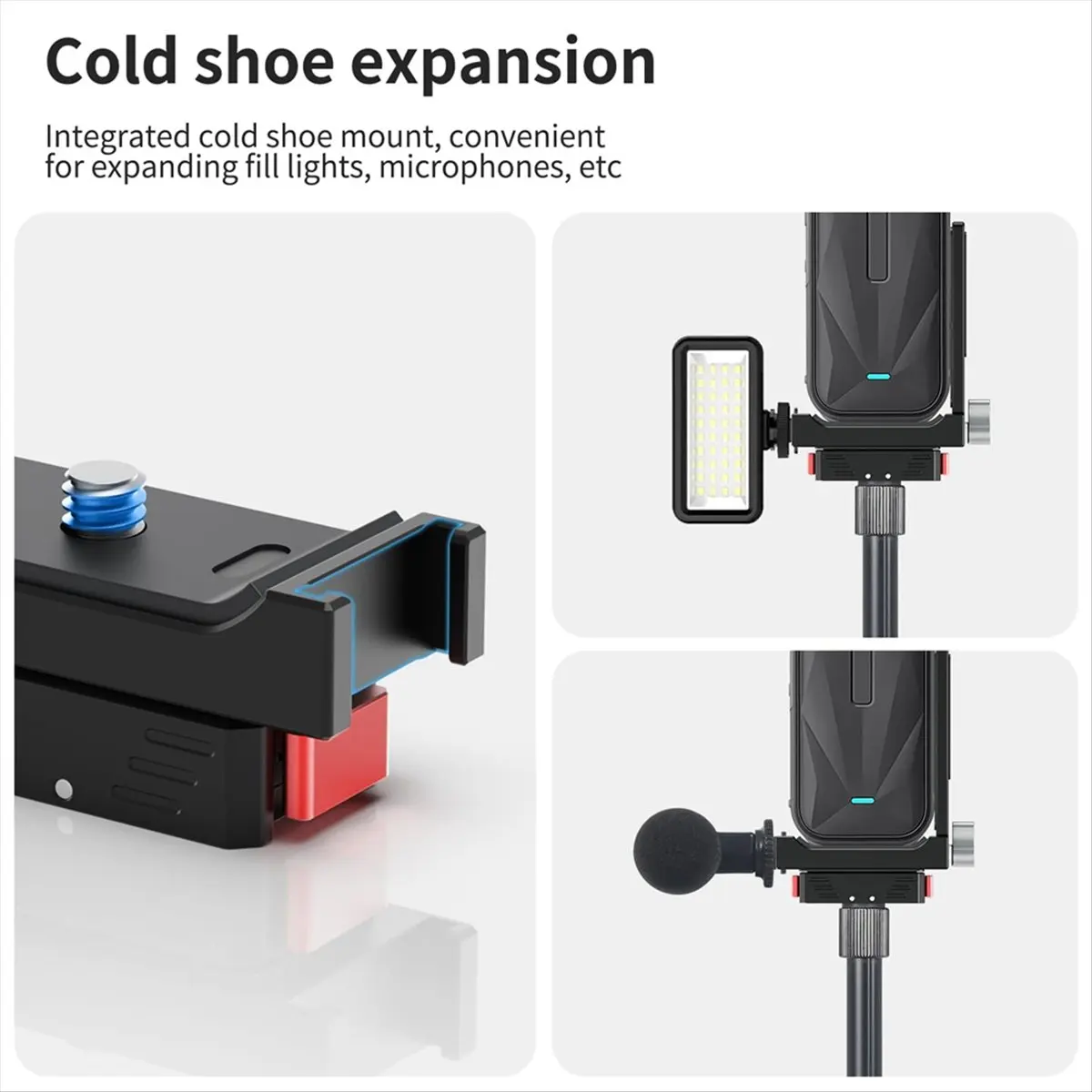 belong Magnetic Extension Mount Bracket Magnet Holder Base Stand for Insta360 X2/3/4/5 Action Cam Quick Release Tripod Adapter