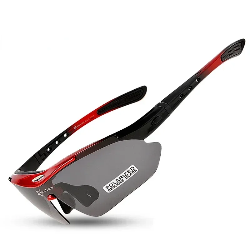 Polarized cycling glasses for men and women with myopia, outdoor sports windproof and sand resistant cycling glasses equipment