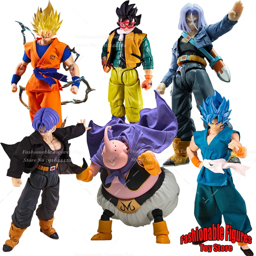 

1/12 Men Soldier Dragon Ball Son Goku Torankusu Motorcycle Jacket Vest Battle Clothes Fit 6Inch Action Figure Model Dolls